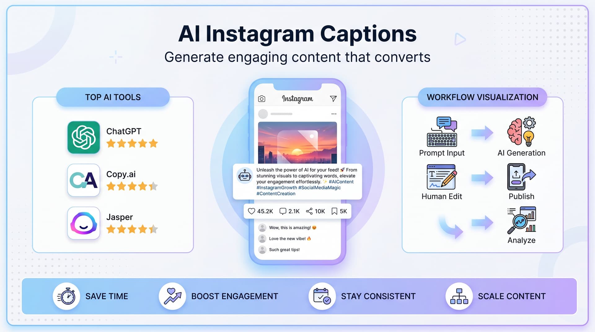 AI Instagram Captions: How to Generate Great Ones That Drive Engagement