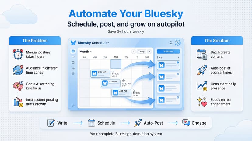 How to Automate Bluesky Posts: The Complete Guide to Scheduling and Automation