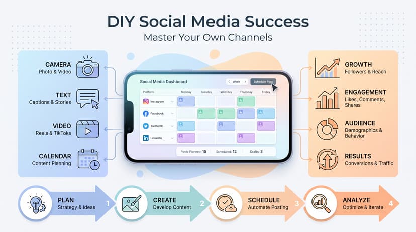 DIY Social Media Management: Complete Guide to Managing Your Own Channels