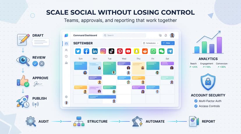 Enterprise Social Media Management: A Complete Guide for Scaling Teams in 2026