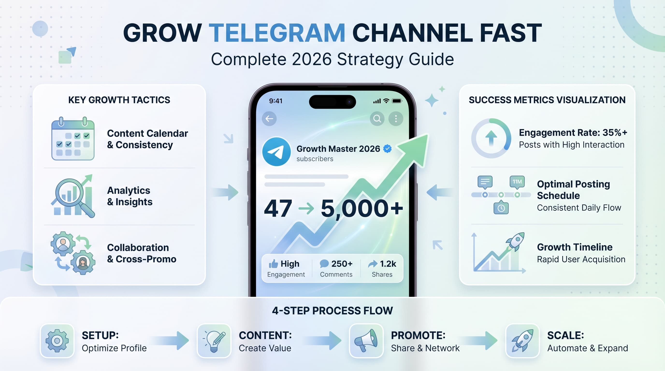 How to Grow a Telegram Channel Fast in 2026: Complete Strategy Guide