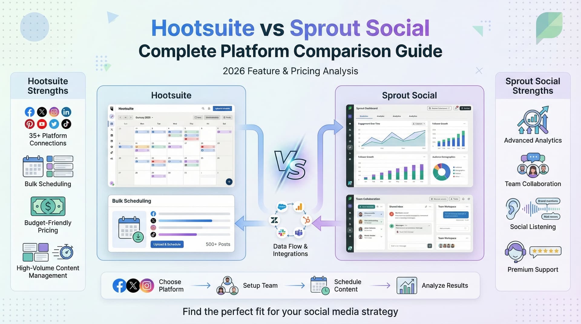 Hootsuite vs Sprout Social: Detailed Comparison Guide for Social Media Managers