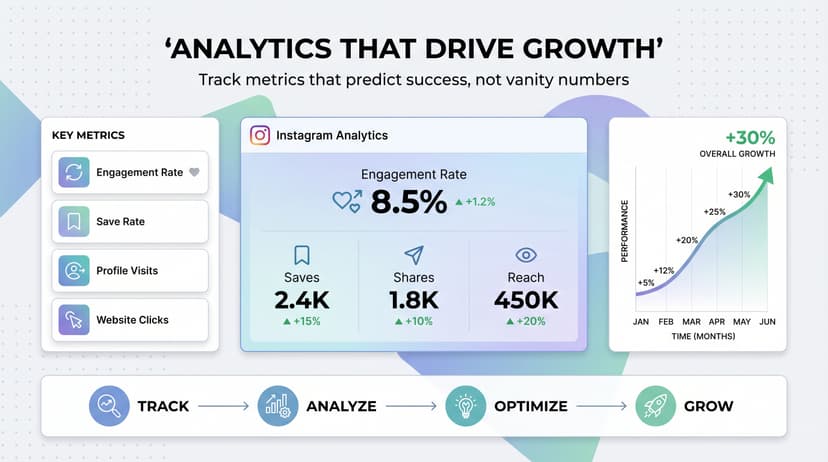 Instagram Analytics: Metrics That Matter for Real Growth in 2026