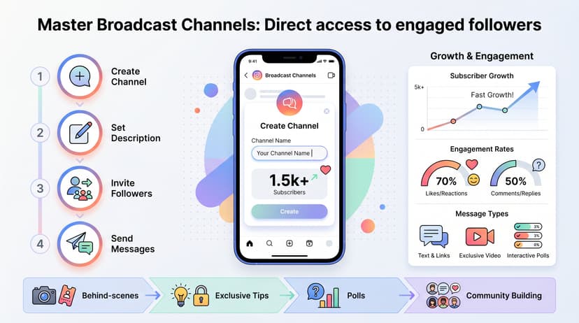 Instagram Broadcast Channels: Complete Guide to Building Your Audience