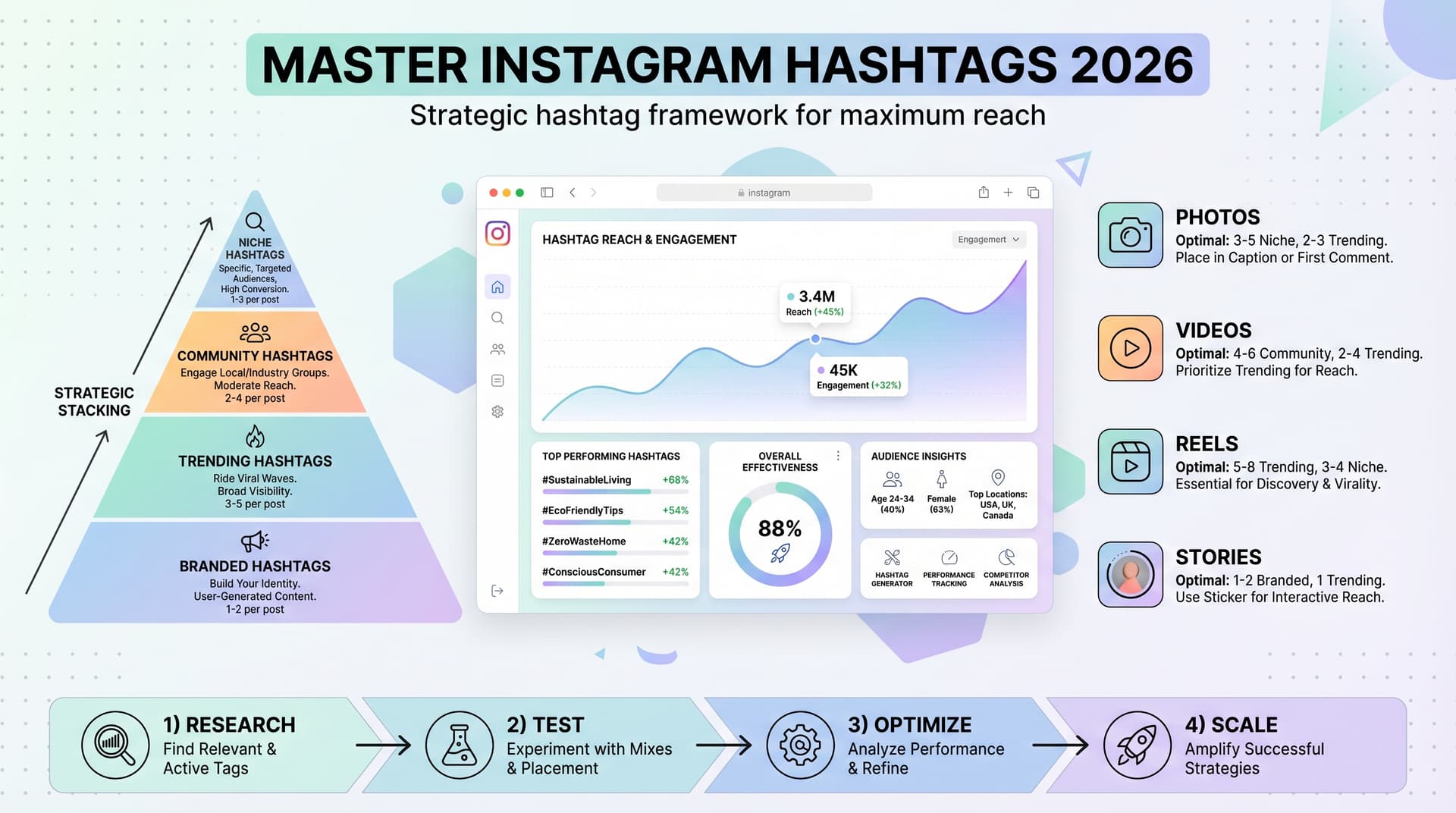 Instagram Hashtags Strategy: Complete 2026 Guide to Boost Your Reach & Engagement