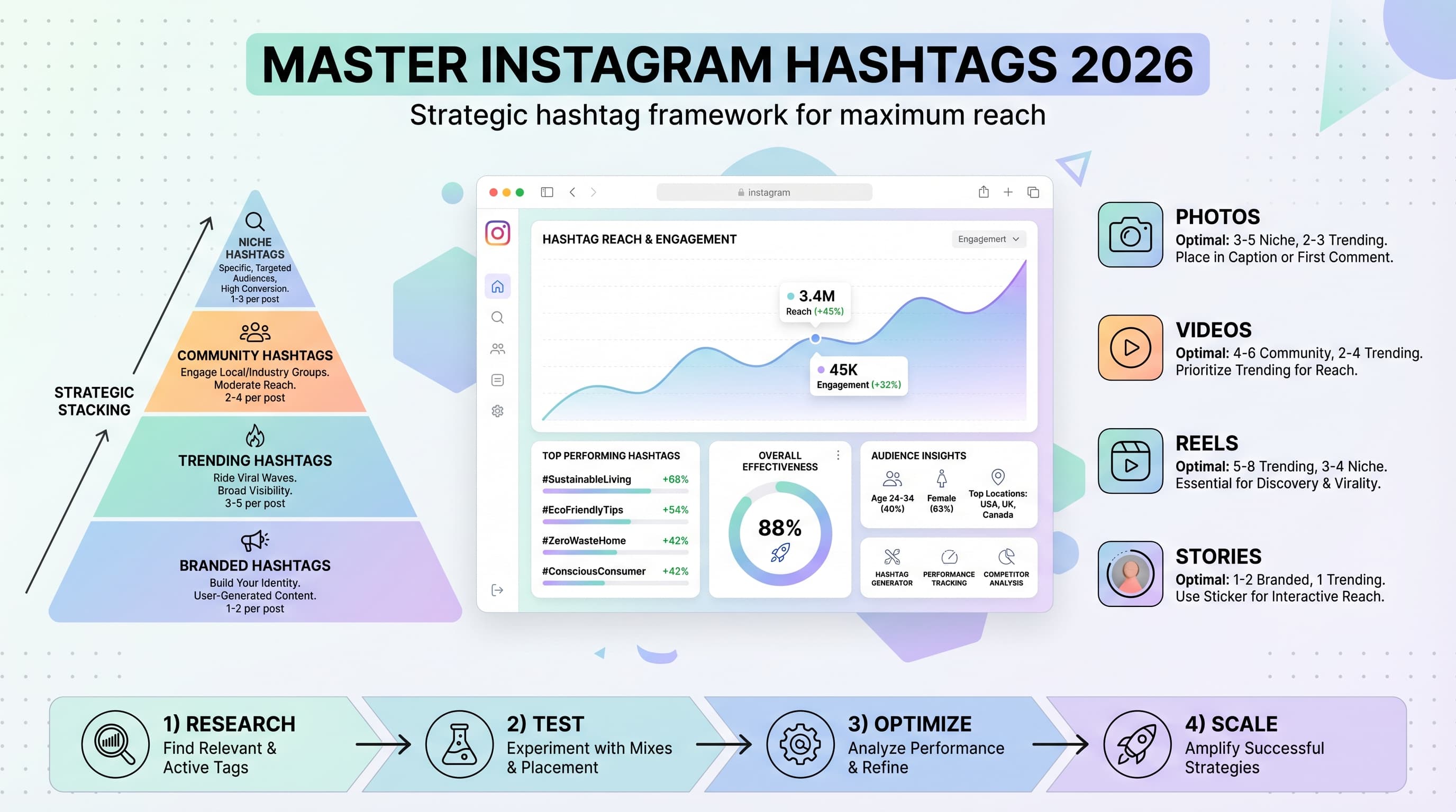 Instagram Hashtags Strategy: Complete 2026 Guide to Boost Your Reach & Engagement