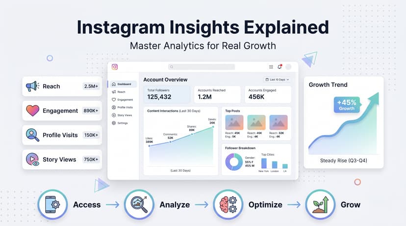 Instagram Insights Explained: Complete Guide to Analytics That Actually Drive Growth