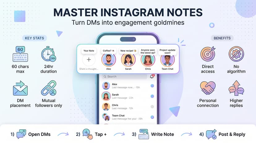 Instagram Notes: What They Are & How to Use Them to Boost Engagement