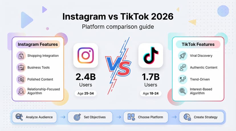 Instagram vs TikTok: Where Should You Focus Your Content Strategy in 2026?