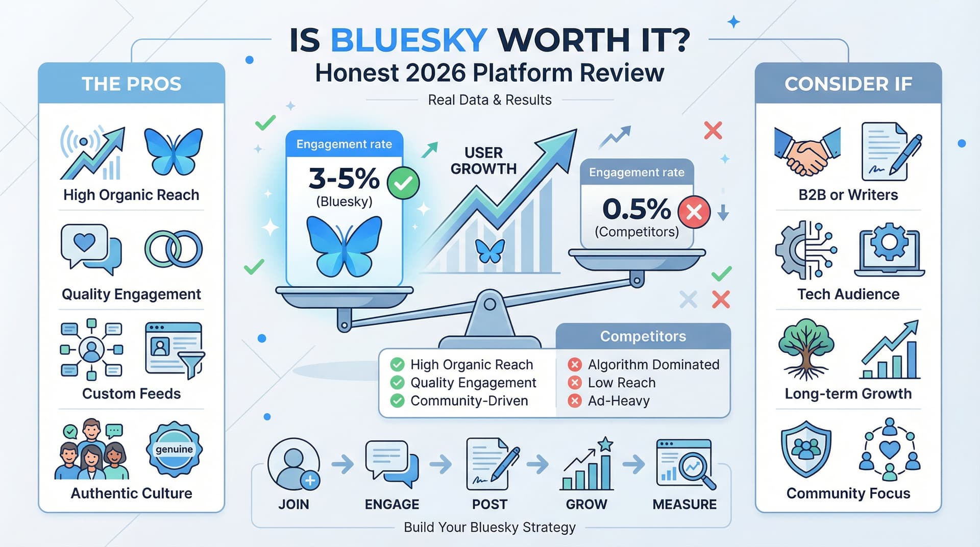 Bluesky, 할 만한 가치가 있을까? 크리에이터와 브랜드를 위한 2026년 솔직 리뷰
