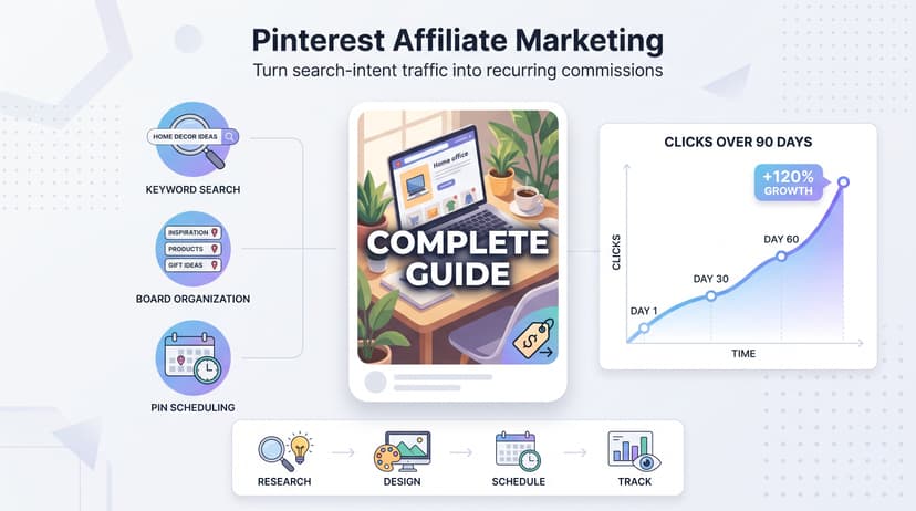 Pinterest Affiliate Marketing: The Complete Guide to Earning Commissions Through Pins