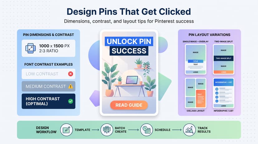 Pinterest Pin Design: Best Practices for Pins That Actually Get Clicked