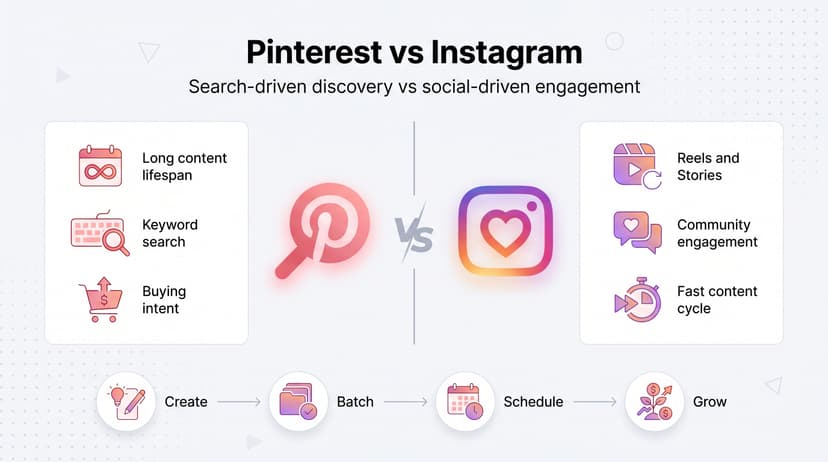 Pinterest vs Instagram: Which Platform Actually Grows Your Brand?
