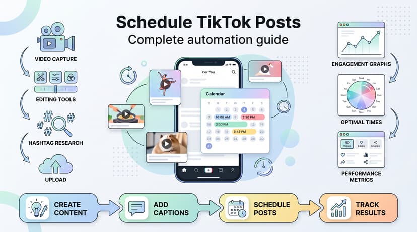How to Schedule TikTok Posts: Complete Guide to Automated Publishing