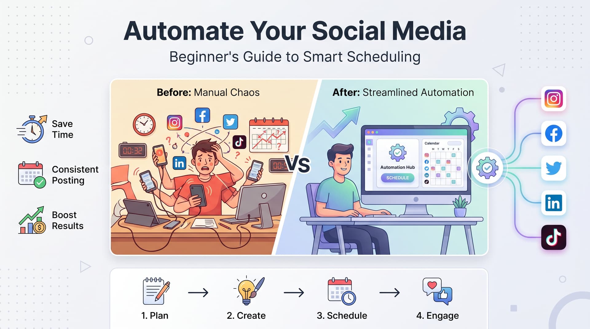 Social Media Automation for Beginners: How to Automate Your Social Media Strategy Without Losing Your Soul