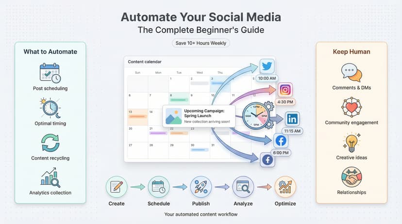 Social Media Automation: The Complete Beginner's Guide for 2026