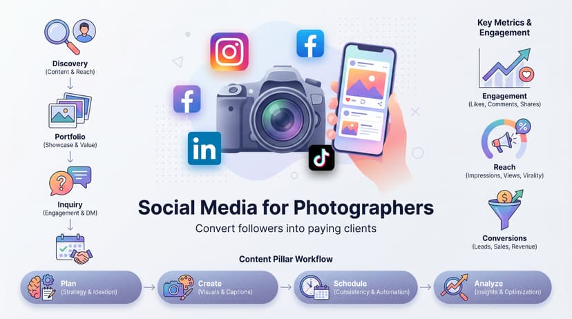 The Complete Guide to Social Media Marketing for Photographers (2026)