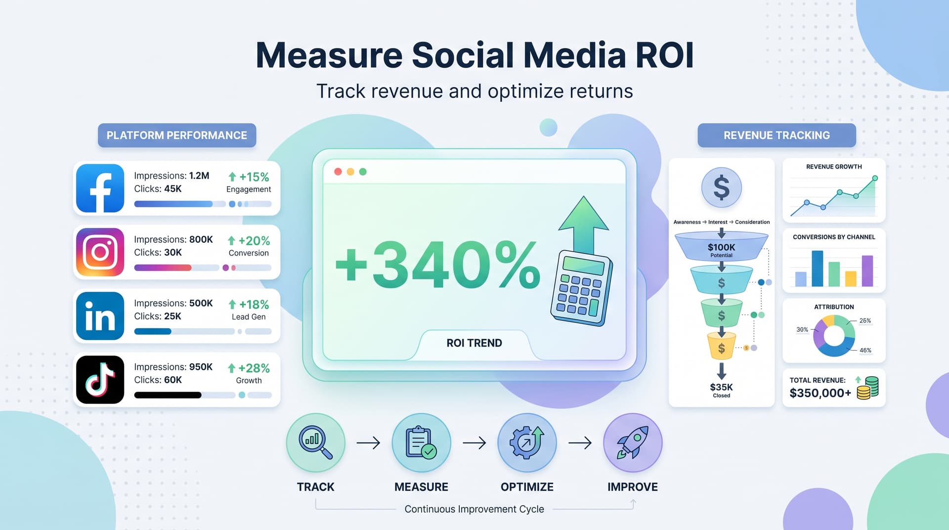 Social Media ROI: How to Measure & Improve Your Returns in 2026