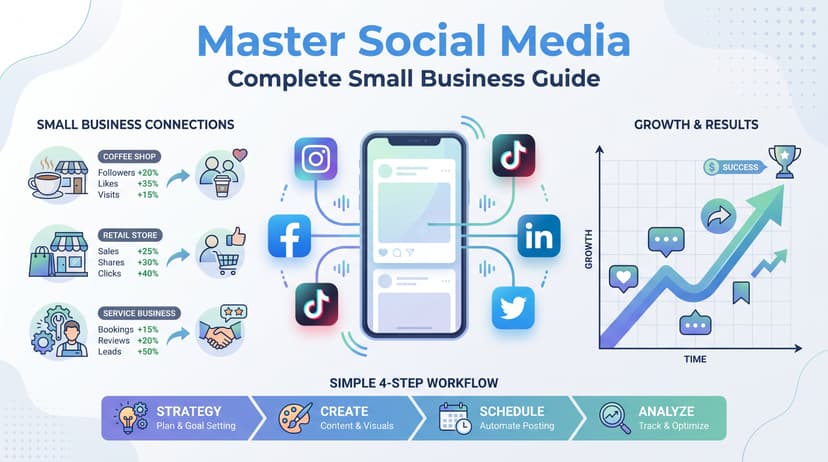 Social Media for Small Business: Complete Guide to Growing Your Brand in 2026