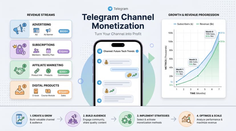 Telegram Channel Monetization: Complete Guide to Making Money from Your Channel
