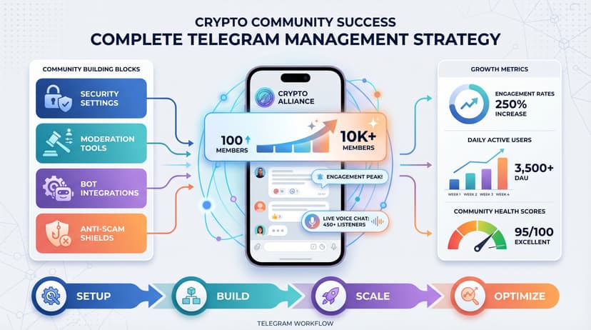 Complete Telegram for Crypto Community Management Guide: Build, Engage & Scale