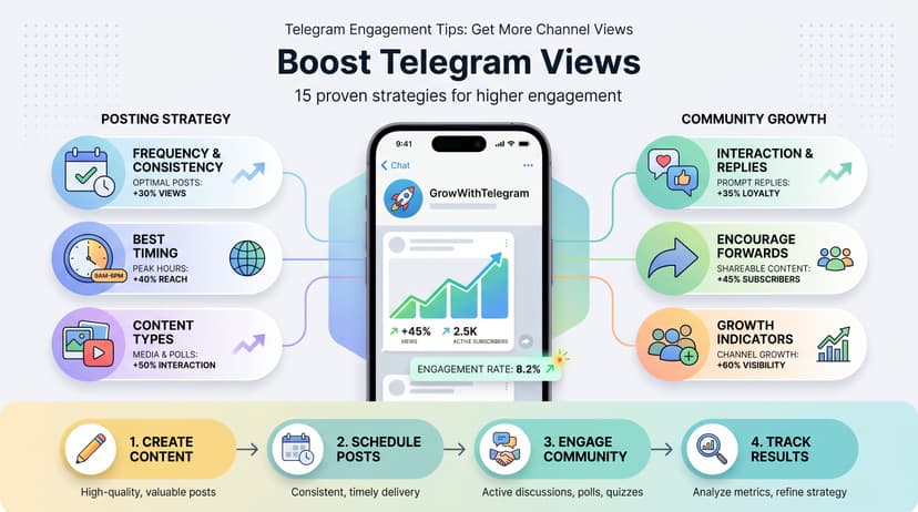 Telegram Engagement Tips: Get More Channel Views and Build an Active Community in 2026