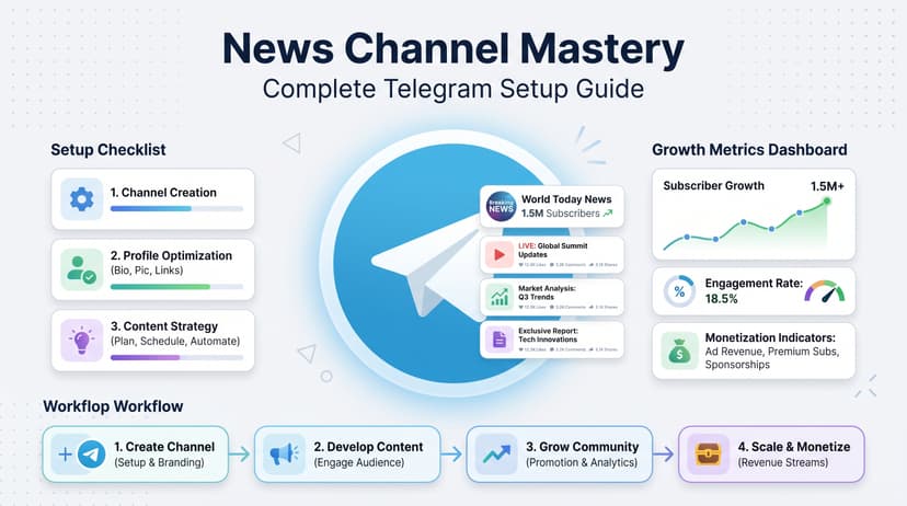Telegram for News Channels: Complete Setup and Growth Guide