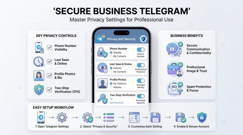 Telegram Privacy Settings: Complete Business Guide for 2024
