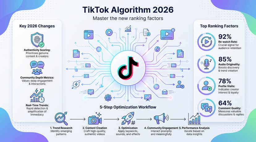 TikTok Algorithm 2026: How to Go Viral with the Latest Ranking Factors