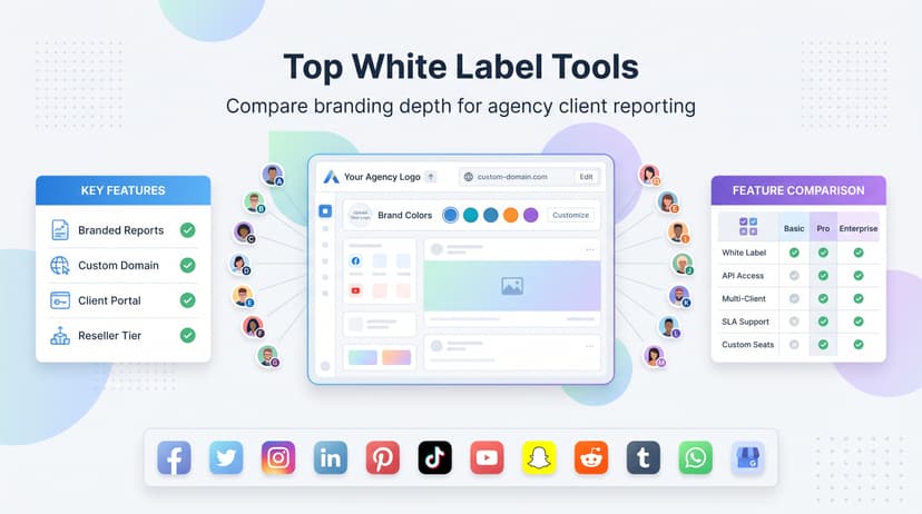 White Label Social Media Tools: Top Options for Agencies in 2026