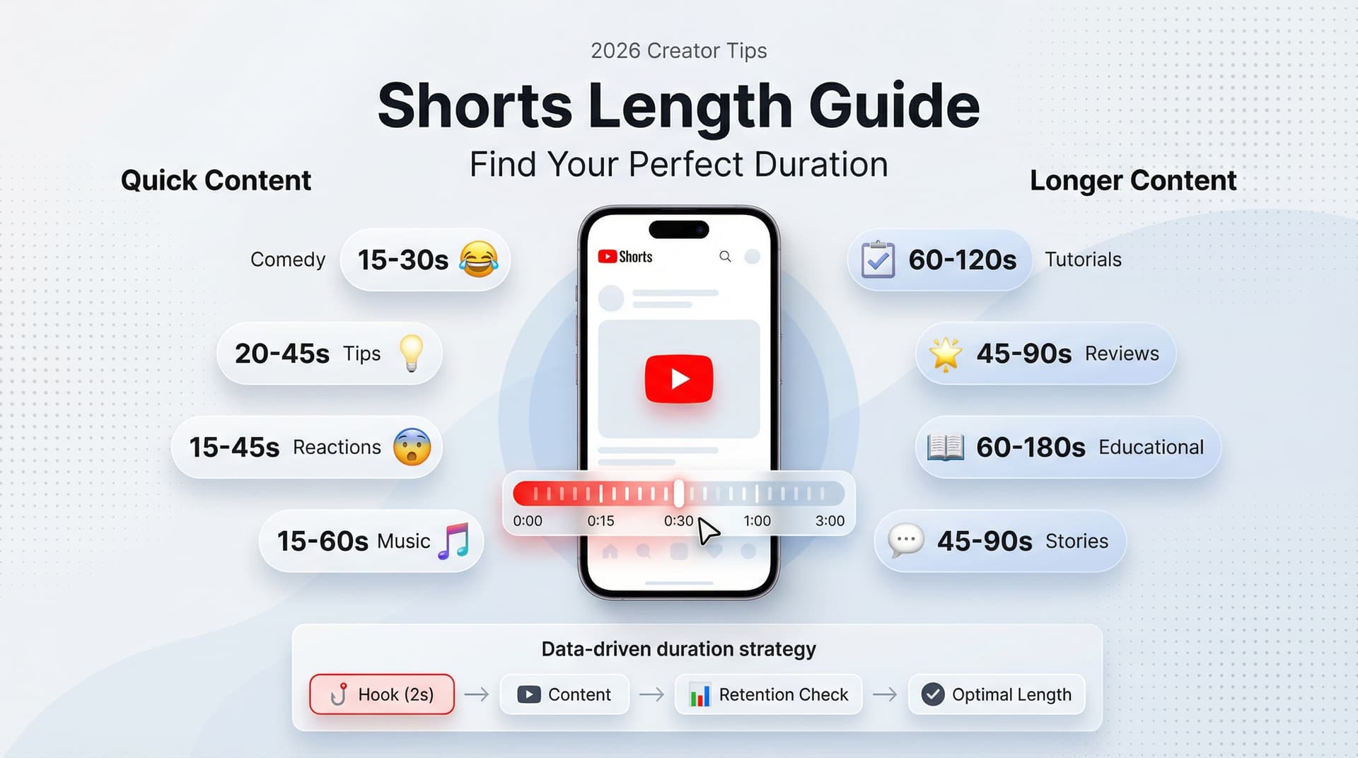 YouTube Shorts Length: How Long Should They Be? (2026 Guide)