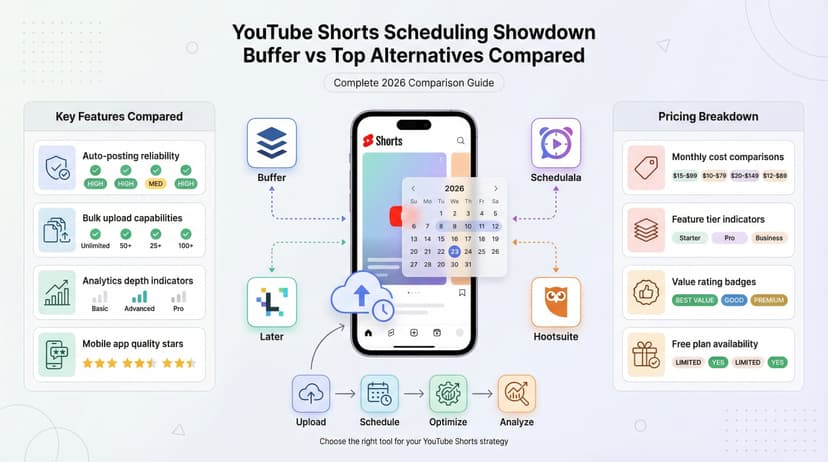 YouTube Shorts Scheduling: Buffer vs Top Alternatives in 2026