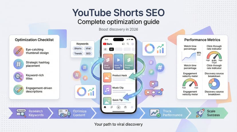 YouTube Shorts SEO: The Complete Guide to Optimize for Discovery in 2026