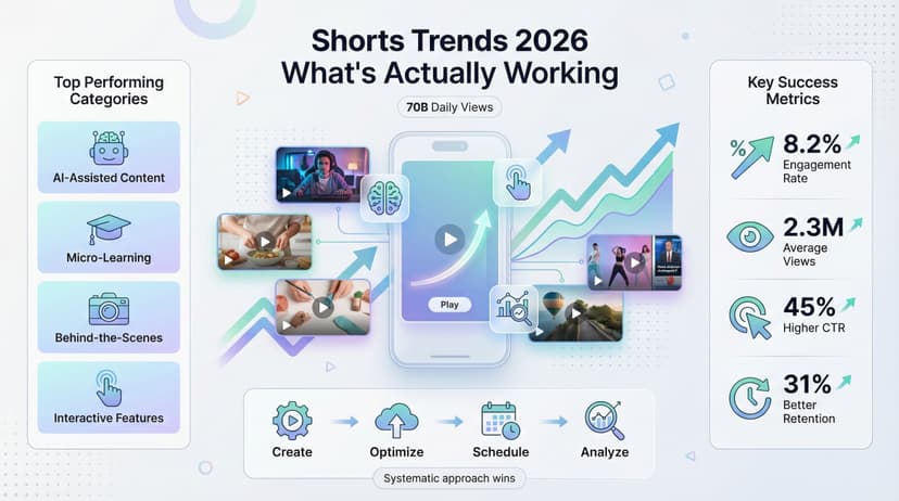 YouTube Shorts Trends 2026: What's Working Now (Complete Guide)