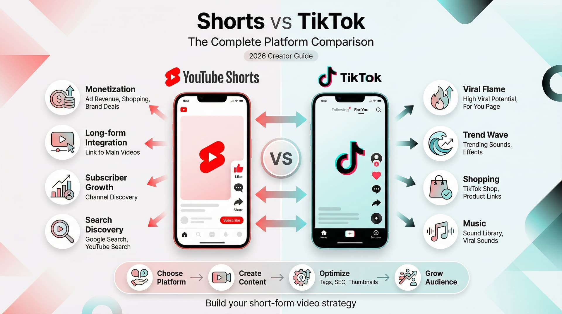 YouTube Shorts vs TikTok: Quelle Plateforme Choisir pour les Createurs en 2026?